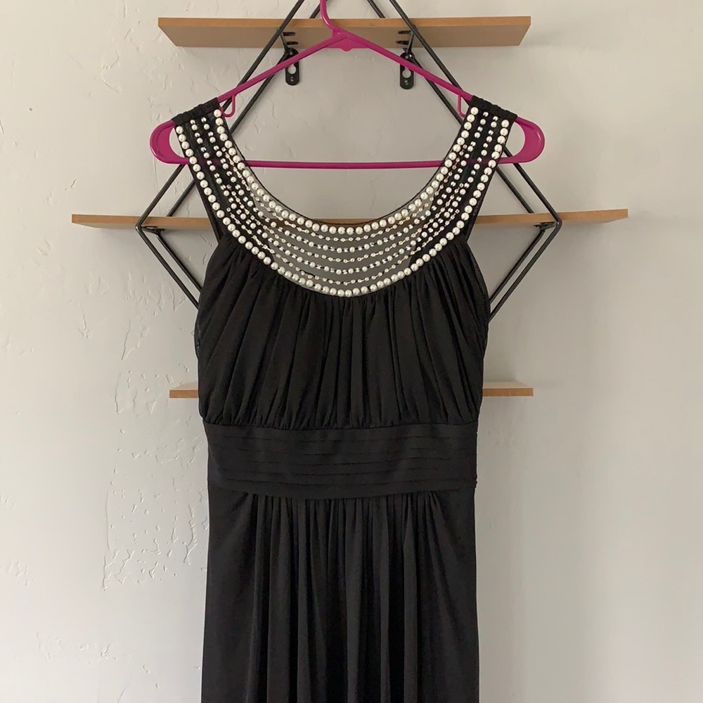 black dress
